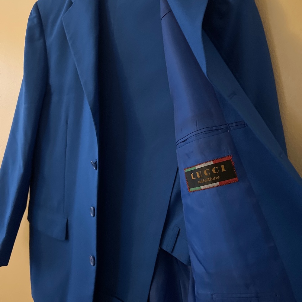 Lucci Blue Men’s Suit